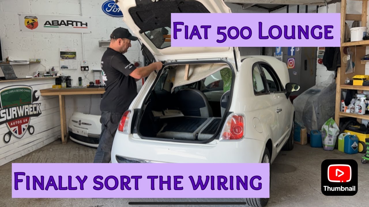 Fiat 500 Lounge 2011 Part 6 Finally Found The Wiring Problem