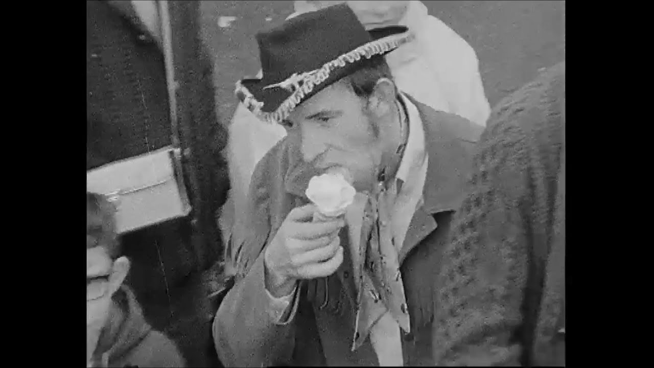 Celebrating Puck Fair, Co. Kerry, Ireland 1970