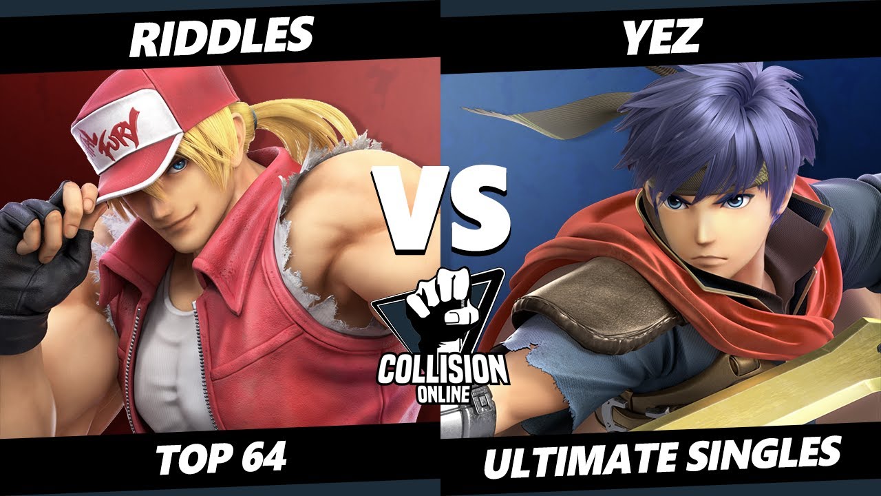 Collision Online Top 64 - Riddles (Terry) Vs. Yez (Ike) SSBU Smash Ultimate