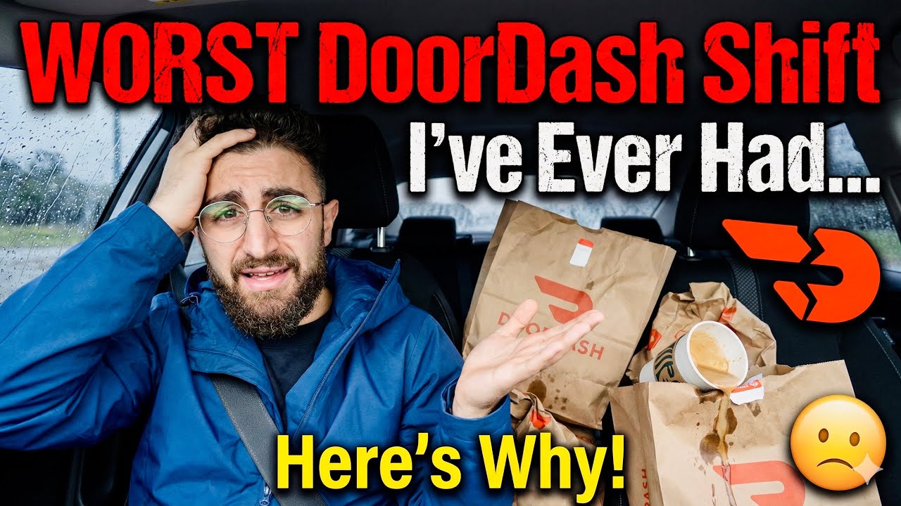 Это была ХУДШАЯ смена в DoorDash, которая у меня когда-либо была… Вот почему!