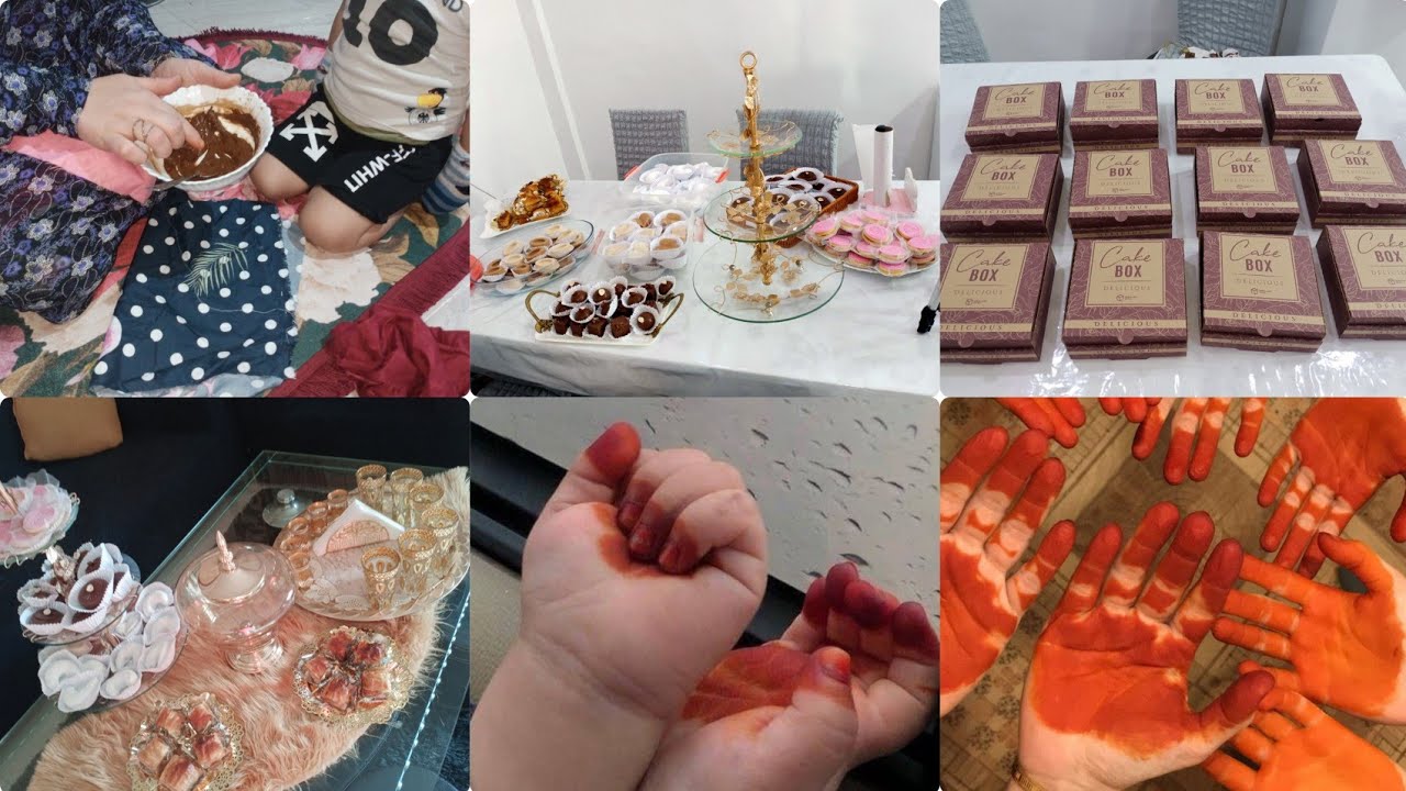 تجهيزات عيد الفطر🌸روتين متنوع✨تعالو نجهزو توزيعات العيد✨مزالني محافظه علي عادات وتقاليد الجزائرية🎊