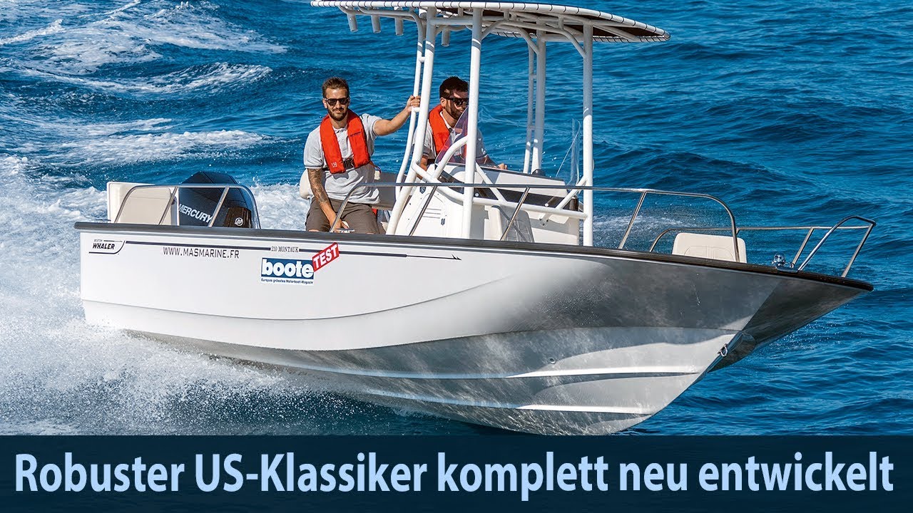 Boston Whaler 210 Montauk – Der Klassiker komplett neu entwickelt