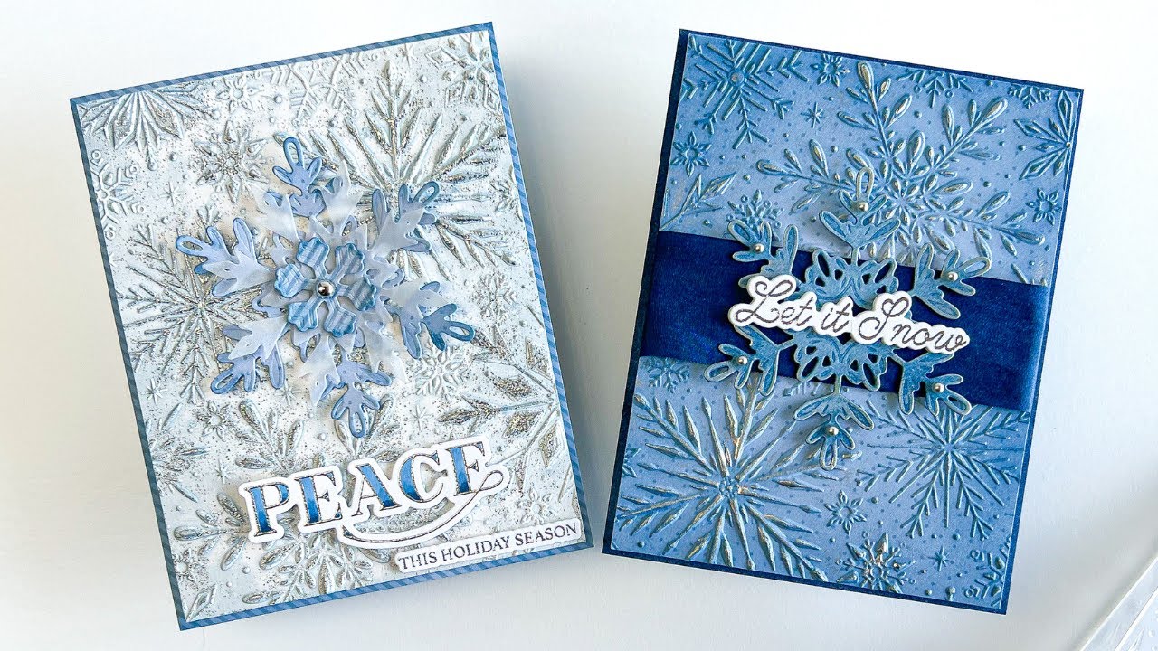 2 Ways to Add Metallic Details to Embossing Folders with @NickiHeartsCards  #cardmaking #cards