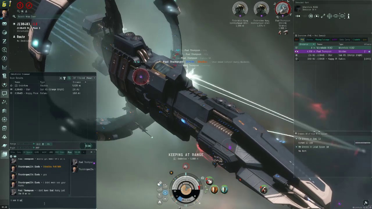 When Two Friends Meet: Eve Online