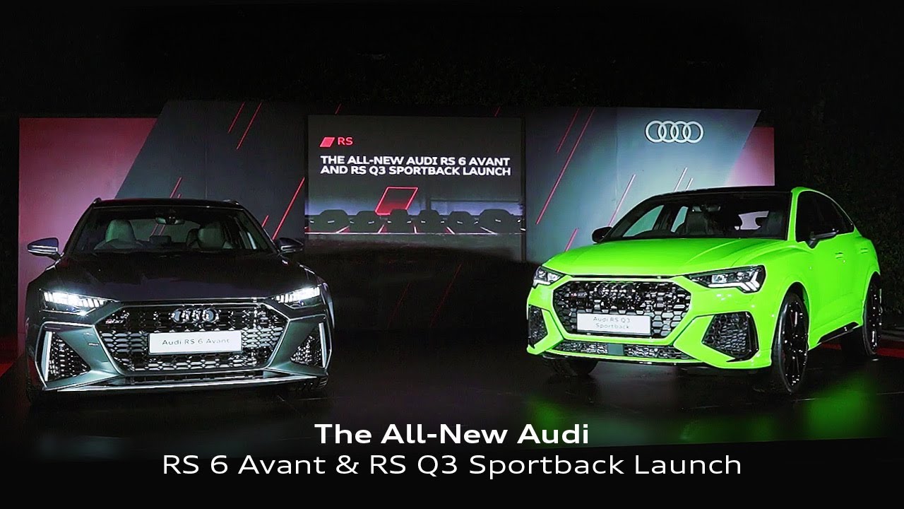 The All-New Audi RS 6 Avant & RS Q3 Sportback Launch