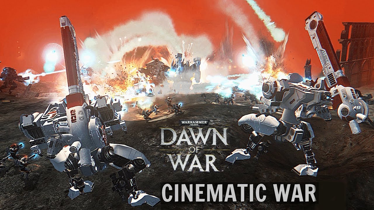 Unification Mod | Tau Empire vs Orks! - Survival battle / Warhammer 40K: Dawn of War: Soulstorm