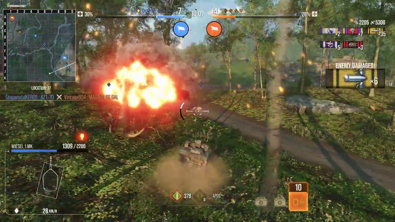 World Of Tanks Console Wiesel 1 MK Prototype 6 Kills