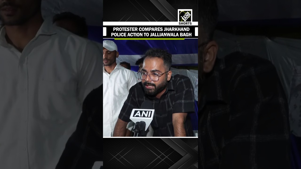 Protester compares Jharkhand Police action in Ranchi to Jallianwala bagh, condemns Soren Government