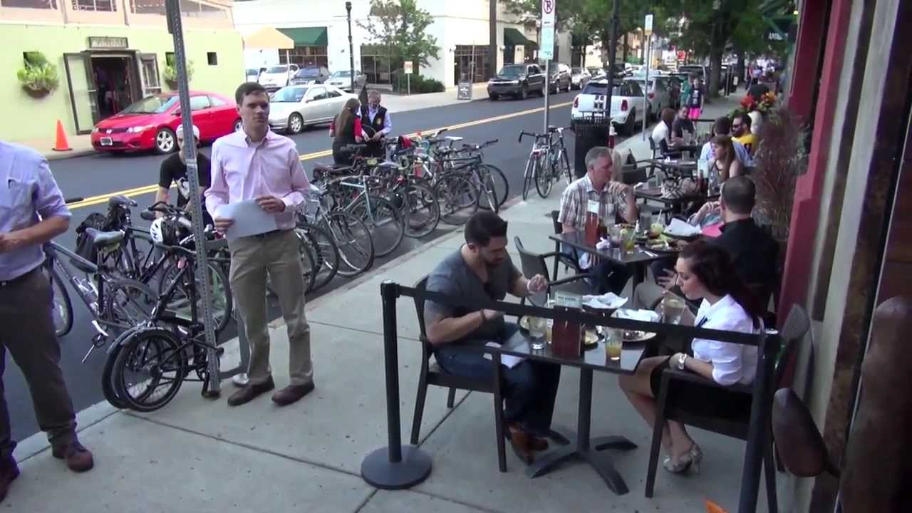 Pittsburgh's Bike Parking: Shipping Containers, Space Invaders & Bike-Friendly Restaurants