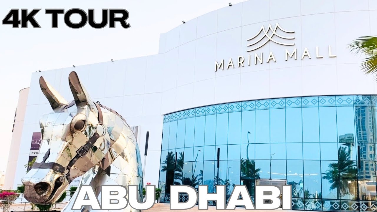 Inside Marina Mall Abu Dhabi 🇦🇪 | 4K Ultra HD Tour😍