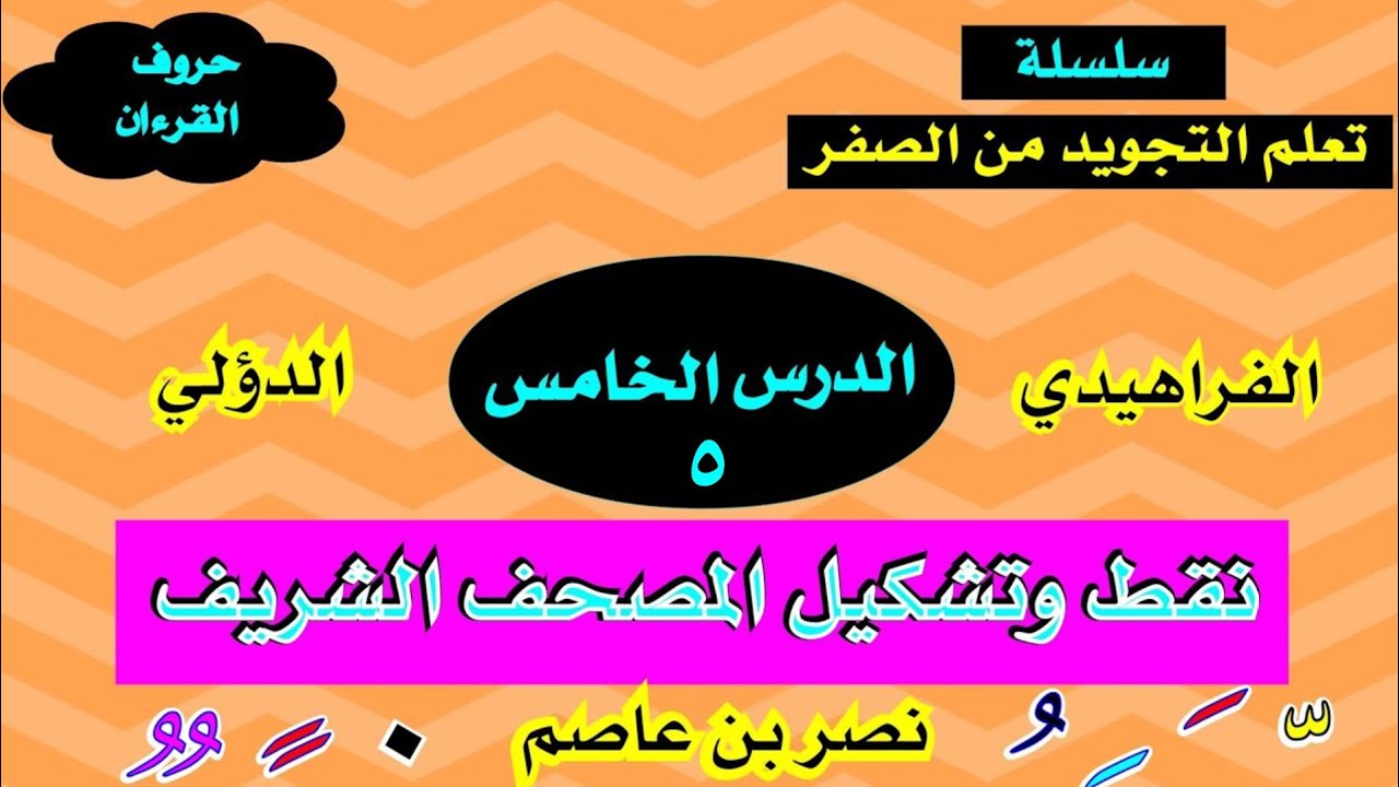 قصة تنقيط وتشكيل المصحف الشريف
