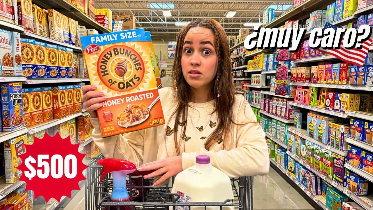 ¿Cuanto CUESTA hacer MERCADO en los Estados Unidos? NO lo vas a CEER😳