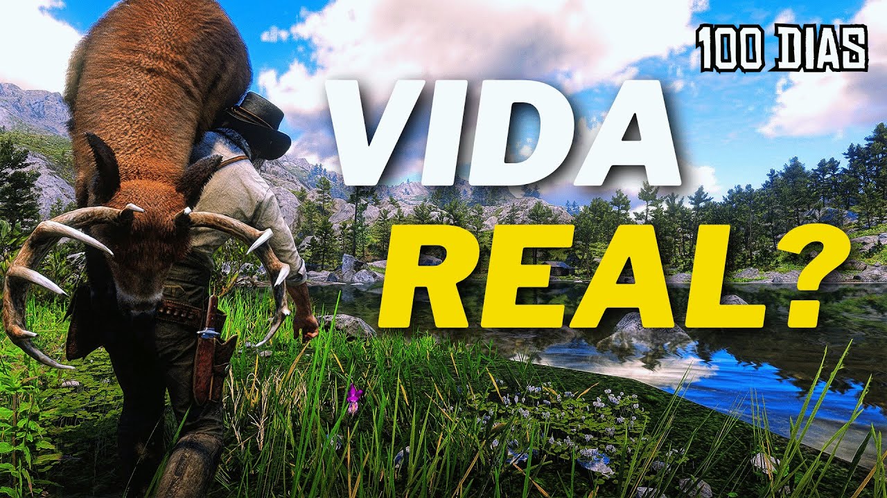 EU TRANSFORMEI O RDR2 NA VIDA REAL POR 100 DIAS!