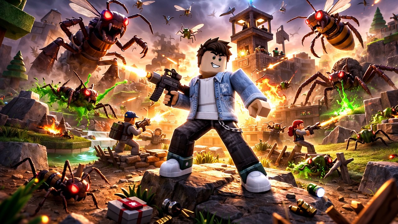 Roblox; Découverte de survivre à l'essaim