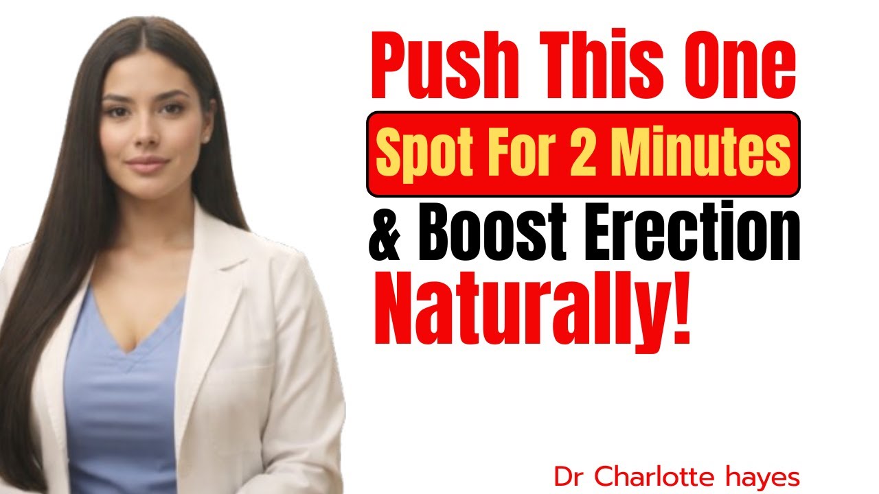 Push This One Spot for 2 Minutes & Boost Erection Naturally//Dr. Charlotte Hayes