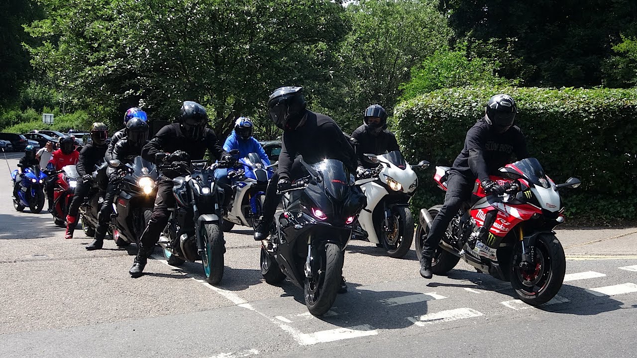 SUPERBIKES in London 2025.Ducati Desmosedici,Yamaha R1M,Suzuki.BMW