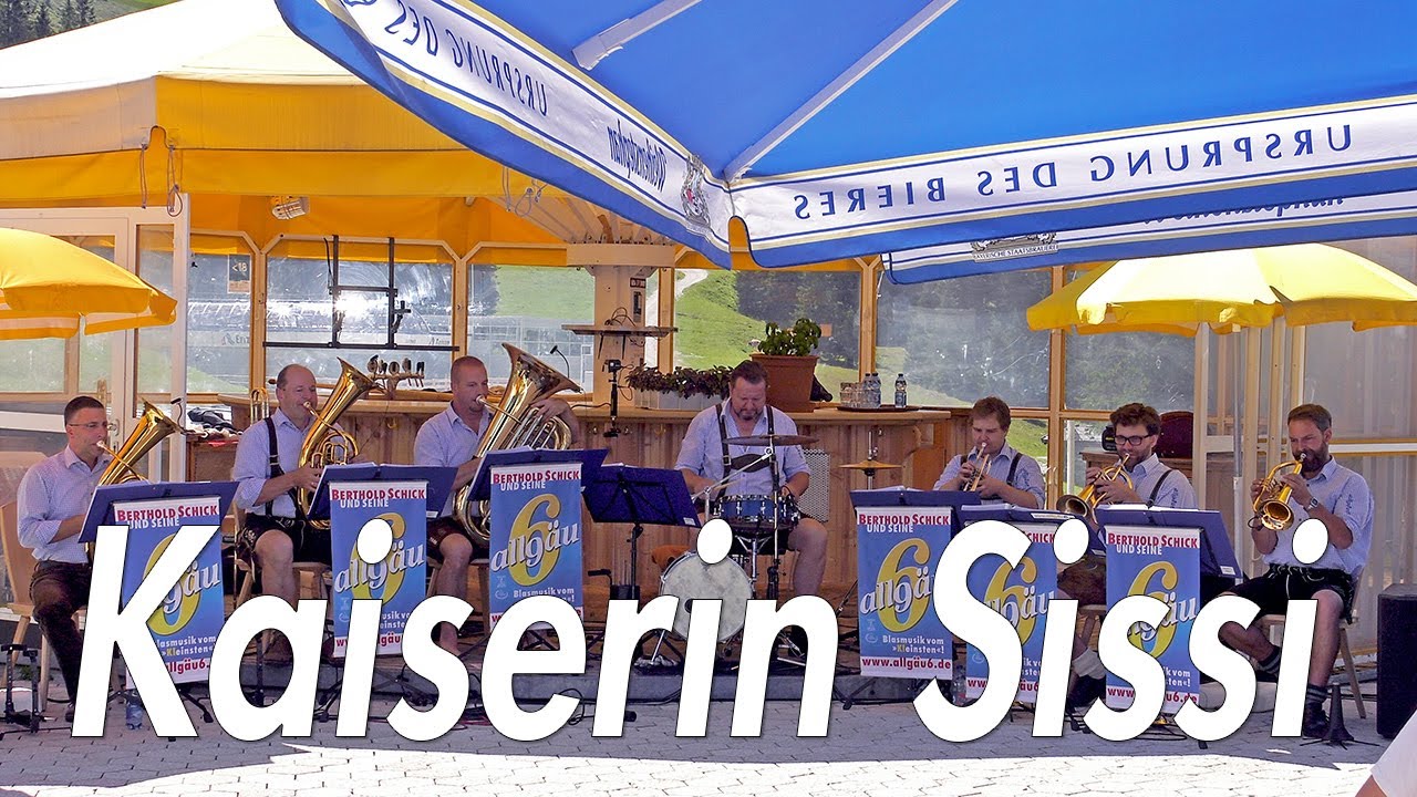 Berthold Schick und seine Allgäu 6 LIVE in Südtirol mit Kaiserin Sissi