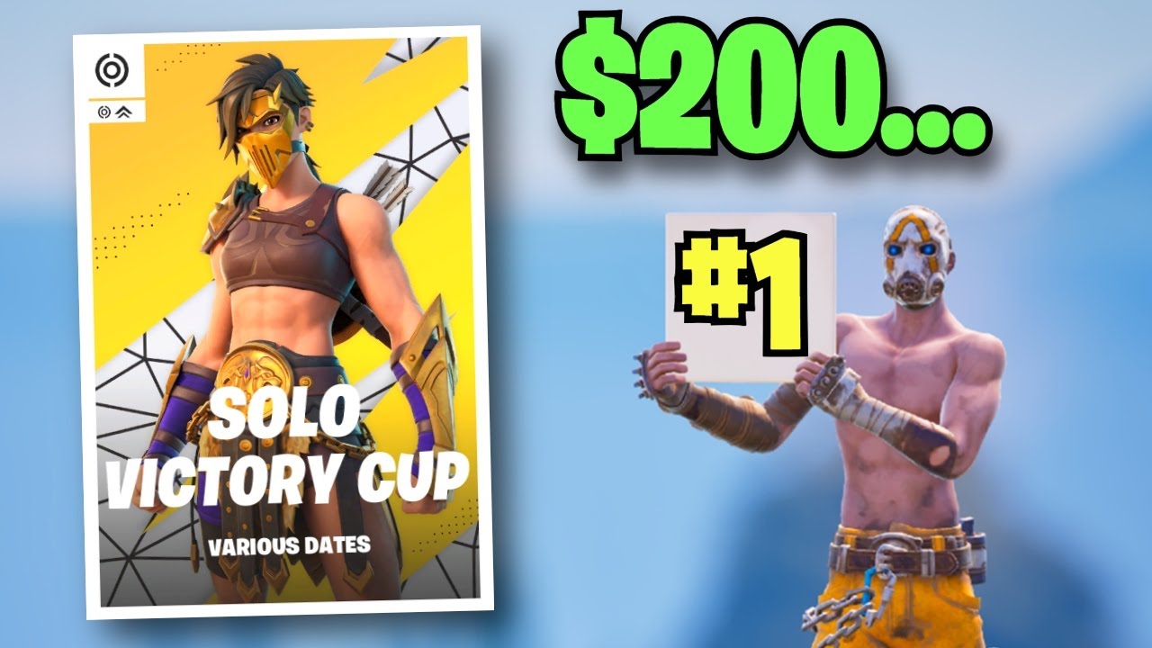 How I Got 2 WINS in The Solo Cash Cup Finals...🏆