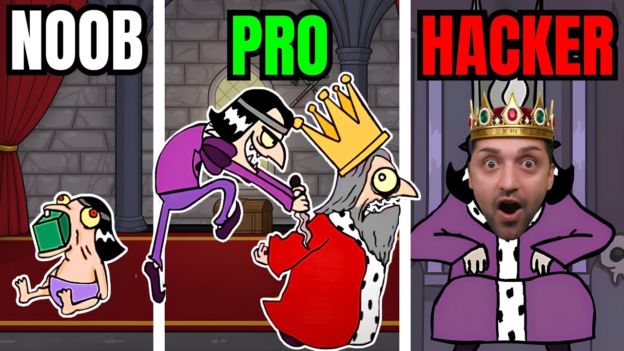 NOOB vs PRO vs HACKER | KRAL OLDUM!  (MURDER – Gizli Son)