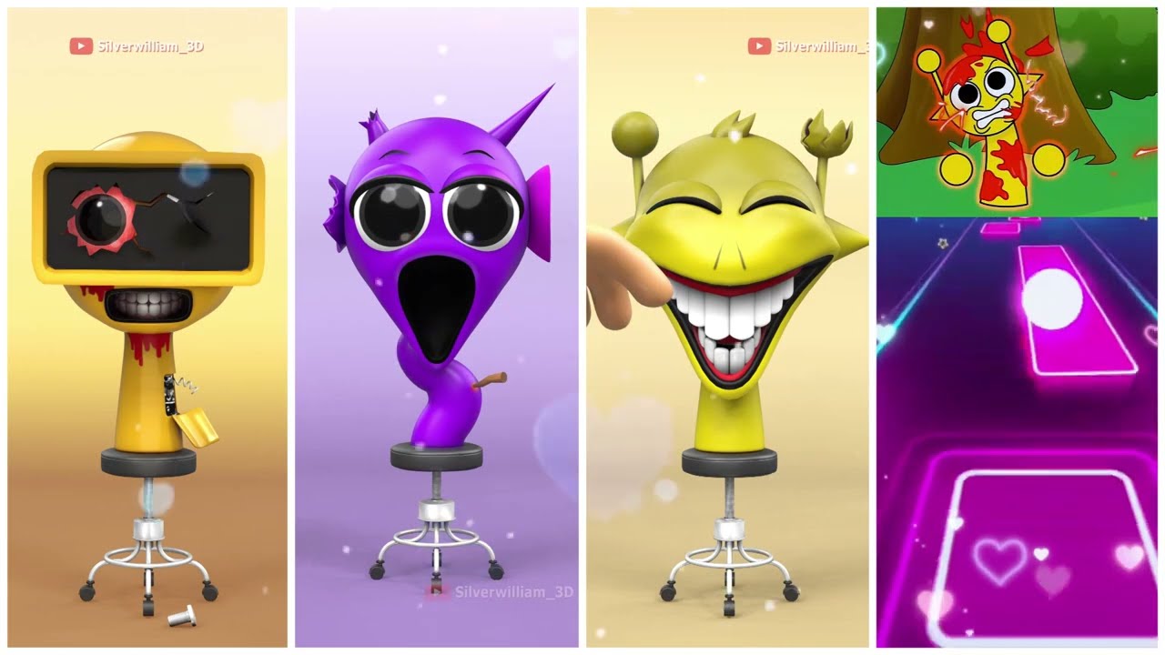 🎭💖 The Cutest Squad On YouTube! 😍✨ Yellow Giraffe, Pink Bunny & Friends 🌈🎵💫