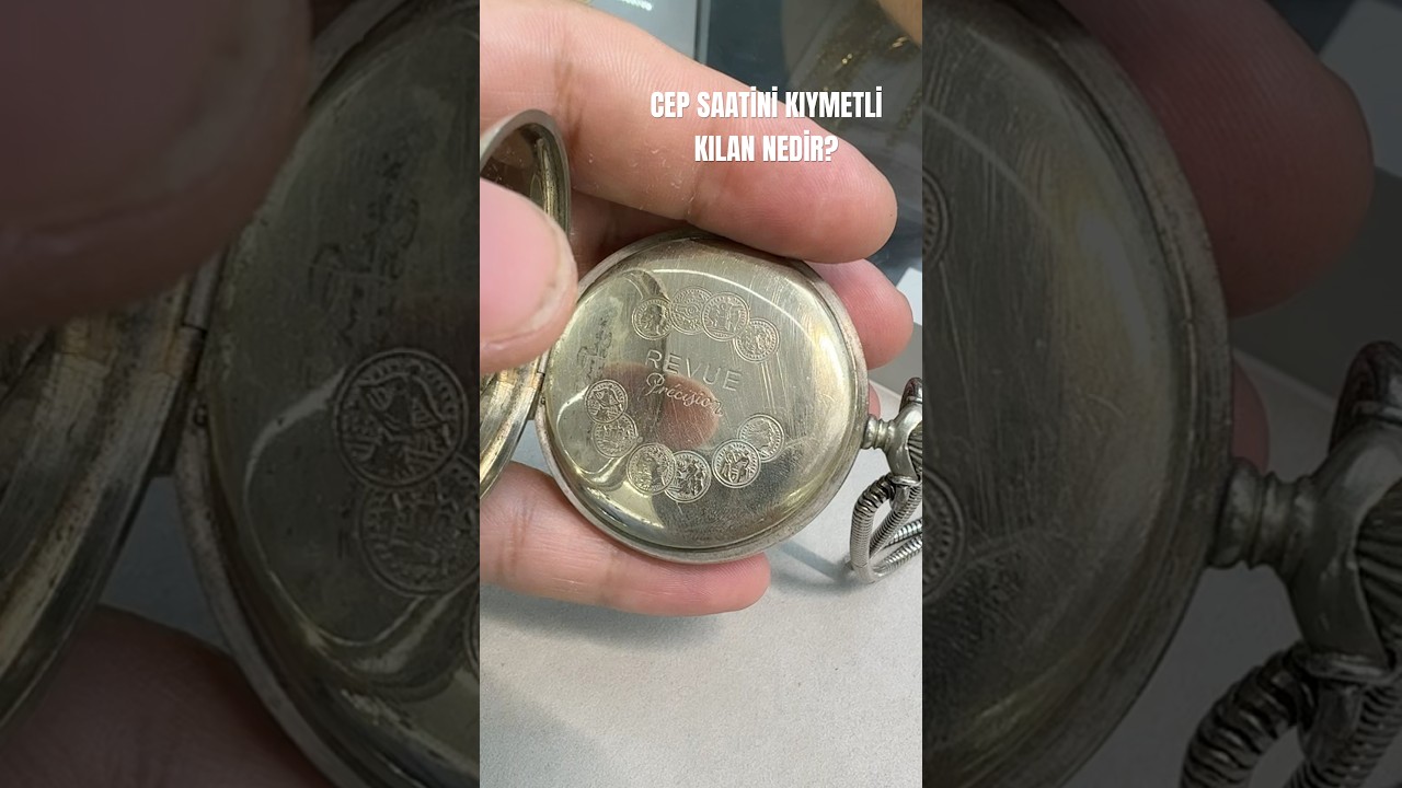 Cep saatini kıymetli kılan nedir? #cepsaati #pocketwatch #revue #swissmade #repair #saat