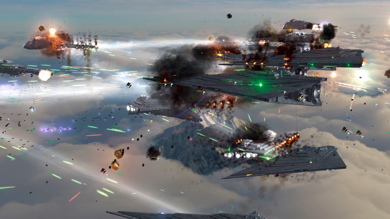 First Order Resurgents Targeted by Red Eye Super Lasers – EAW Remake Battle