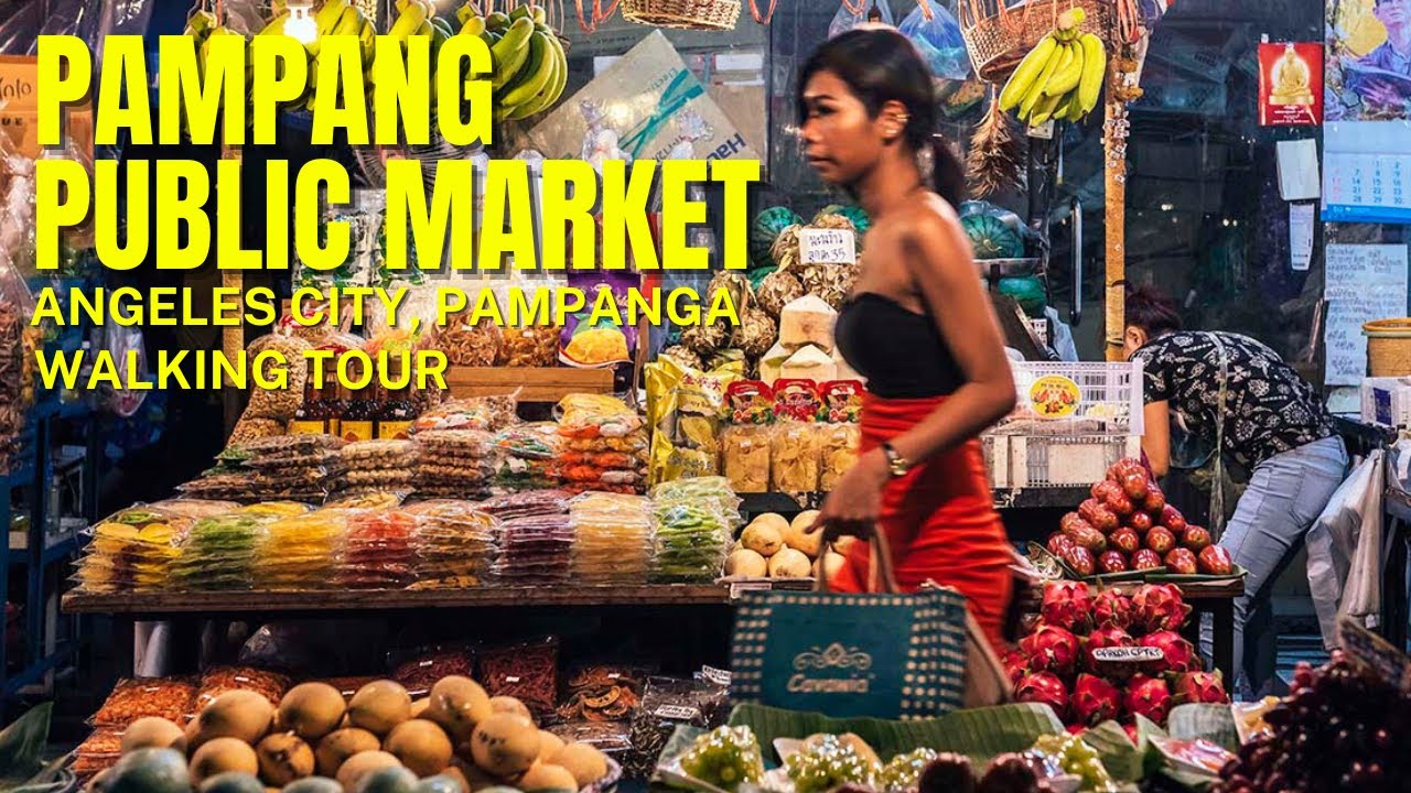 PAMPANG PUBLIC MARKET| WHEN IM BORED I WALK