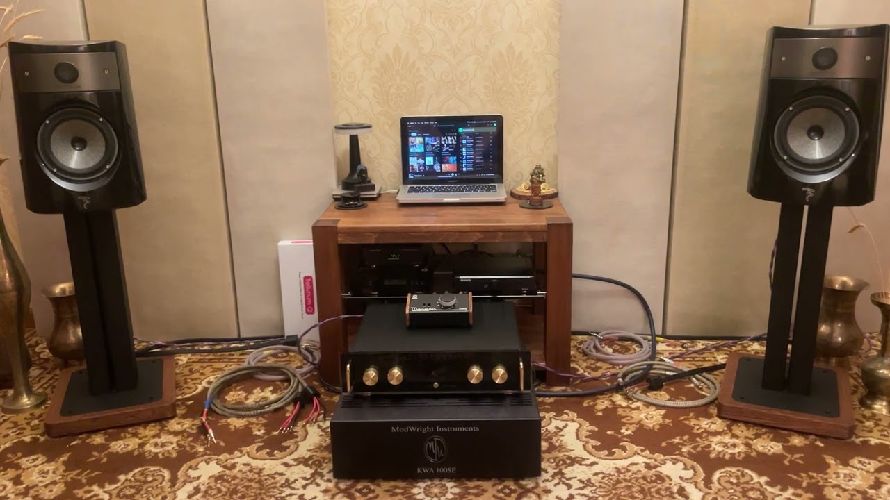 Focal Electra 1008 Be  Electrocompaniet ECI-2