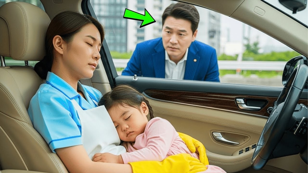 재벌은 자신의 딸과 포옹한 채 잠든 보모를 차 안에서 보고 가슴이 먹먹해졌다  그리고 그는 믿기 어려운 일을 했다
