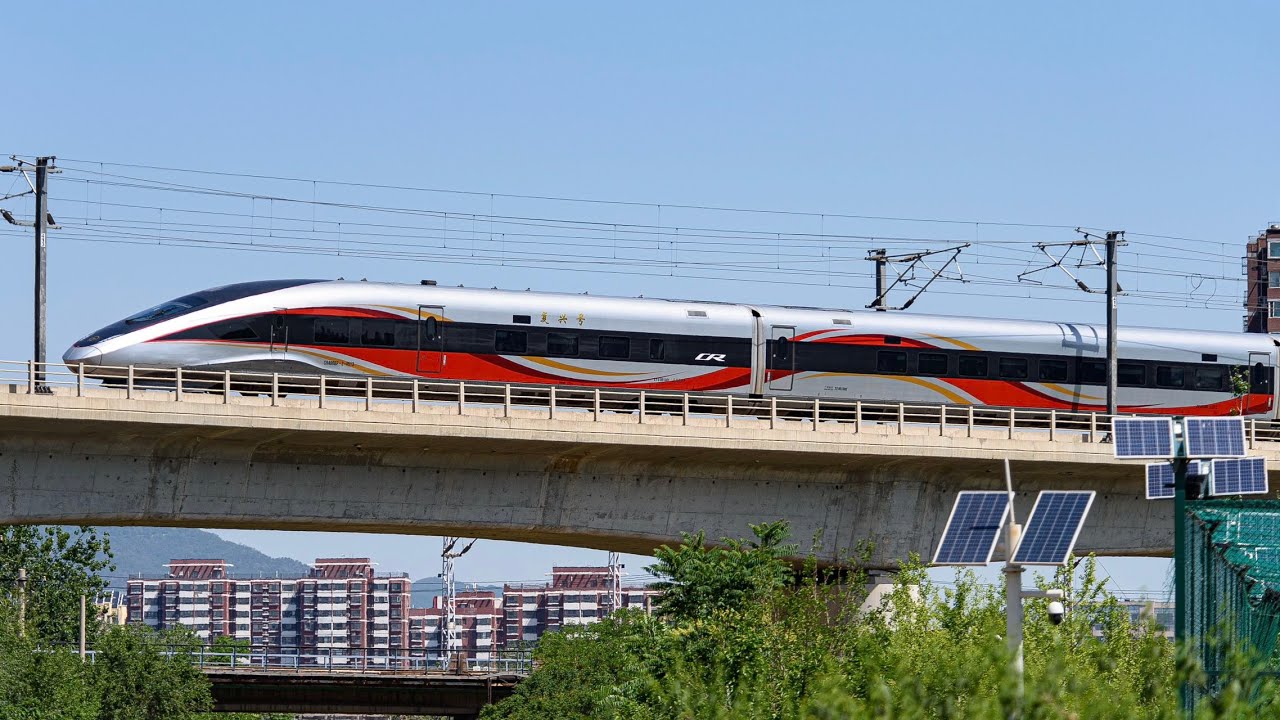China New High-Speed Bullet Train on its Business Class! Beijing to Xi'an newest Experience