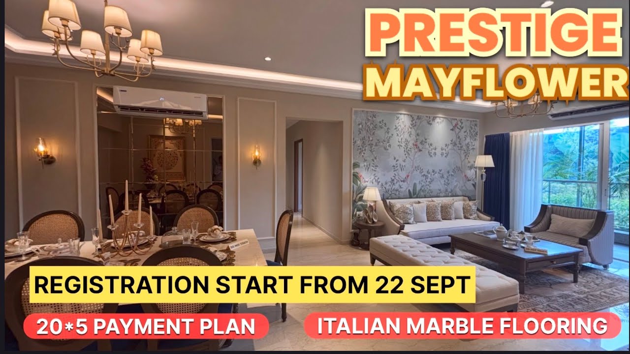 Prestige City Mayflower Towers | 3 & 4 BHK Luxury Apartments | Pre Launch Offer #Mayflower #Prestige