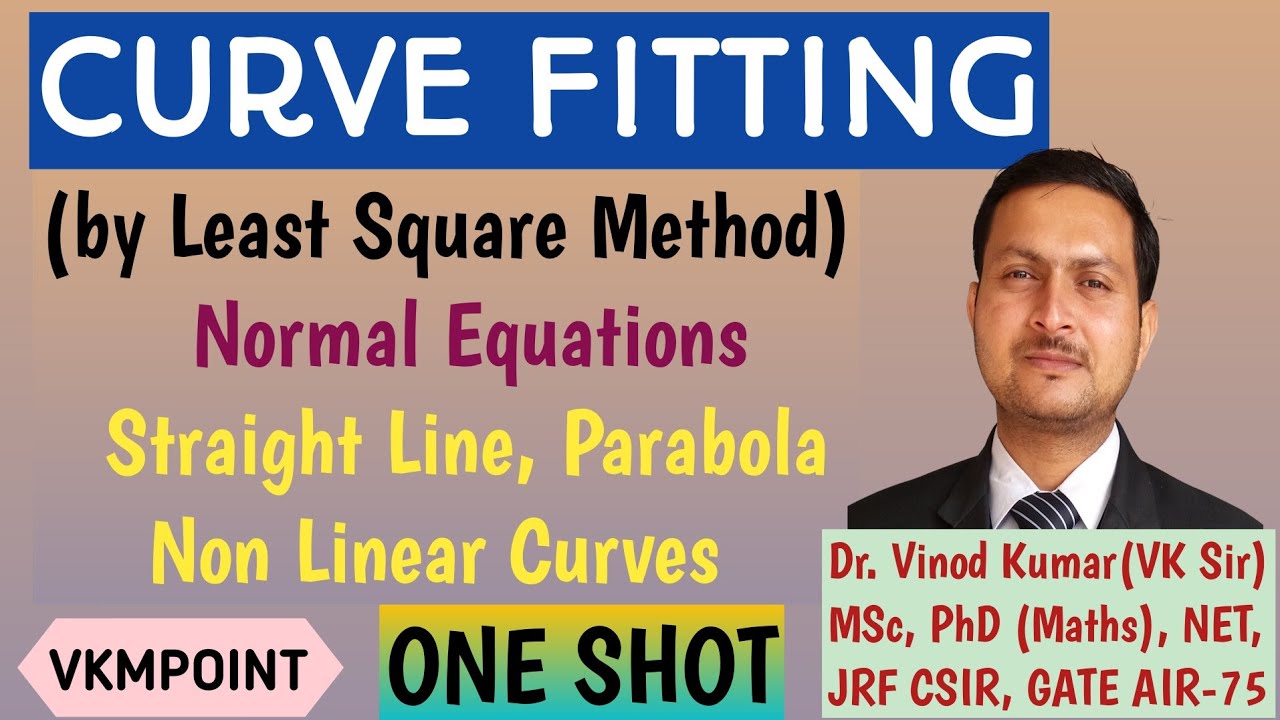 Curve Fitting By Least Square Method | All Curve Fitting | curve fitting engineering mathematics