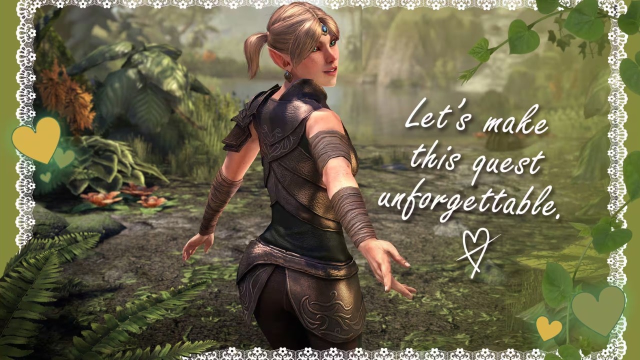 Ballade en Tamriel en quête de Trésors et d'Histoire (Semaine des Coeurs)