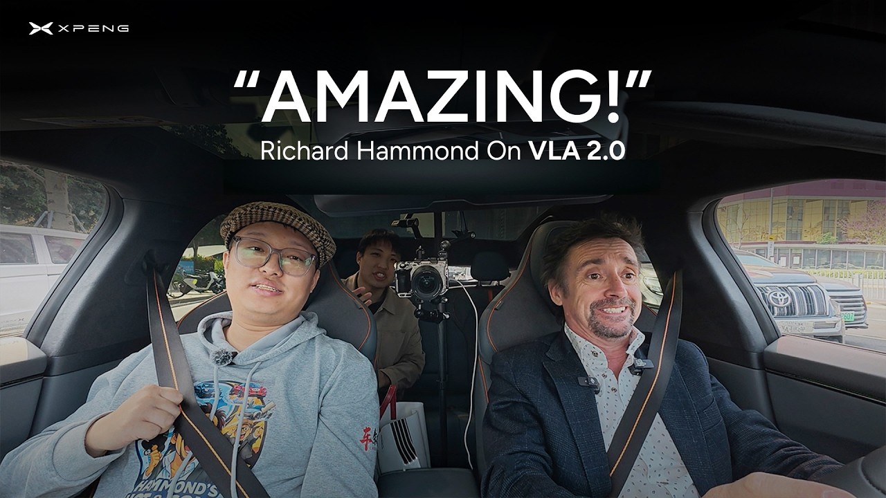 Richard Hammond Test Drove an XPENG!