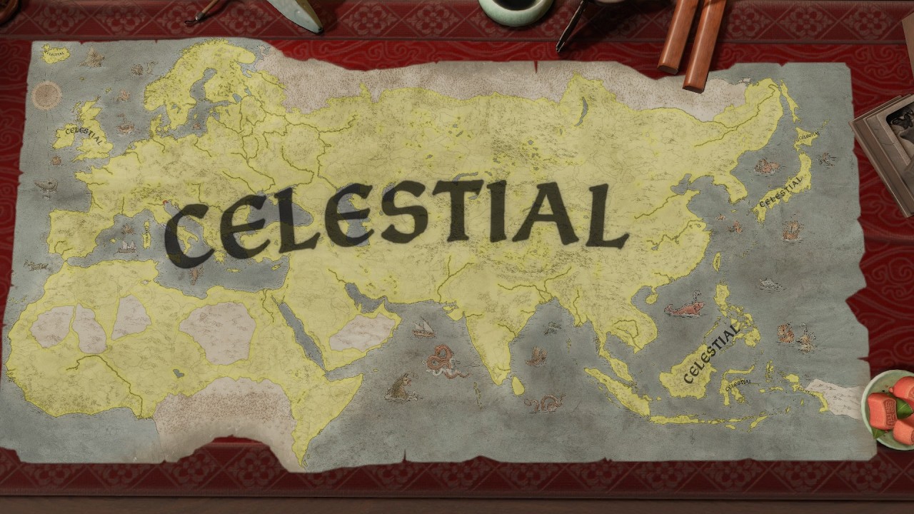 CK3 Timelapse but everyone has celestial government at start