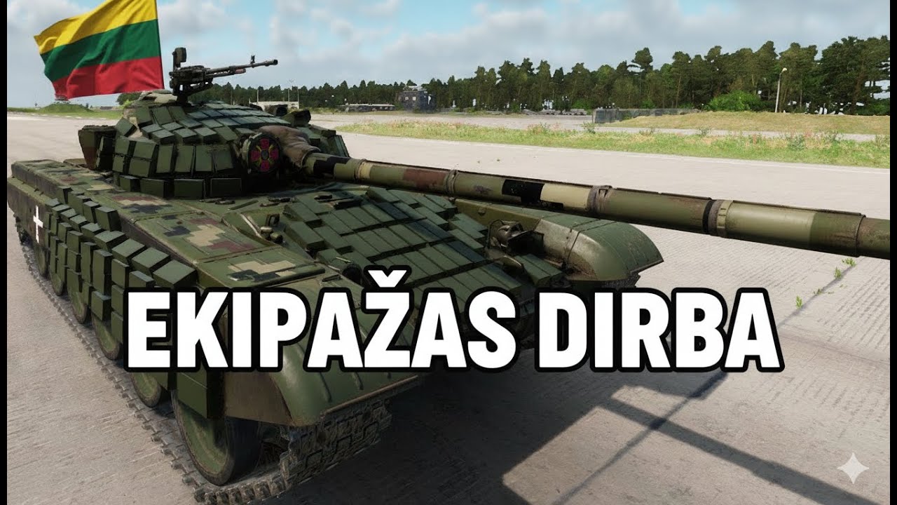 T-72 TANKAS KELIA PAVOJŲ PRIEŠAMS! Vairuotojas KAROLIS ir Šaulys VĖJAS – NEĮVEIKIAMI ARMA REFORGER!