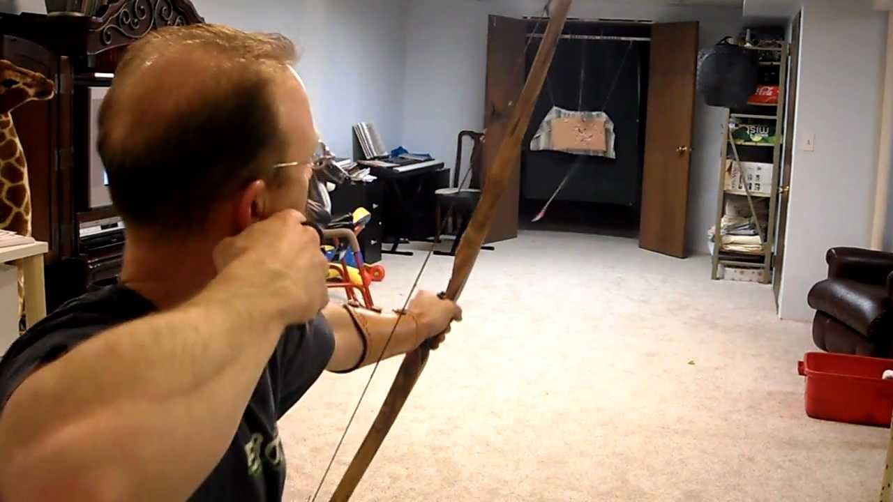 Shooting my Black Widow PLX Longbow