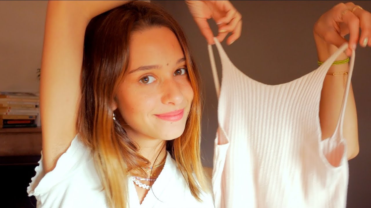 ASMR FRANÇAIS - Haul de seconde main ASMR (subdued, brandy Melville)