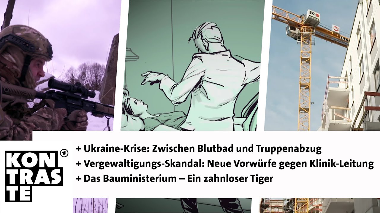 Ukraine-Krise: Zwischen Blutbad und Truppenabzug | Kontraste Politikmagazin