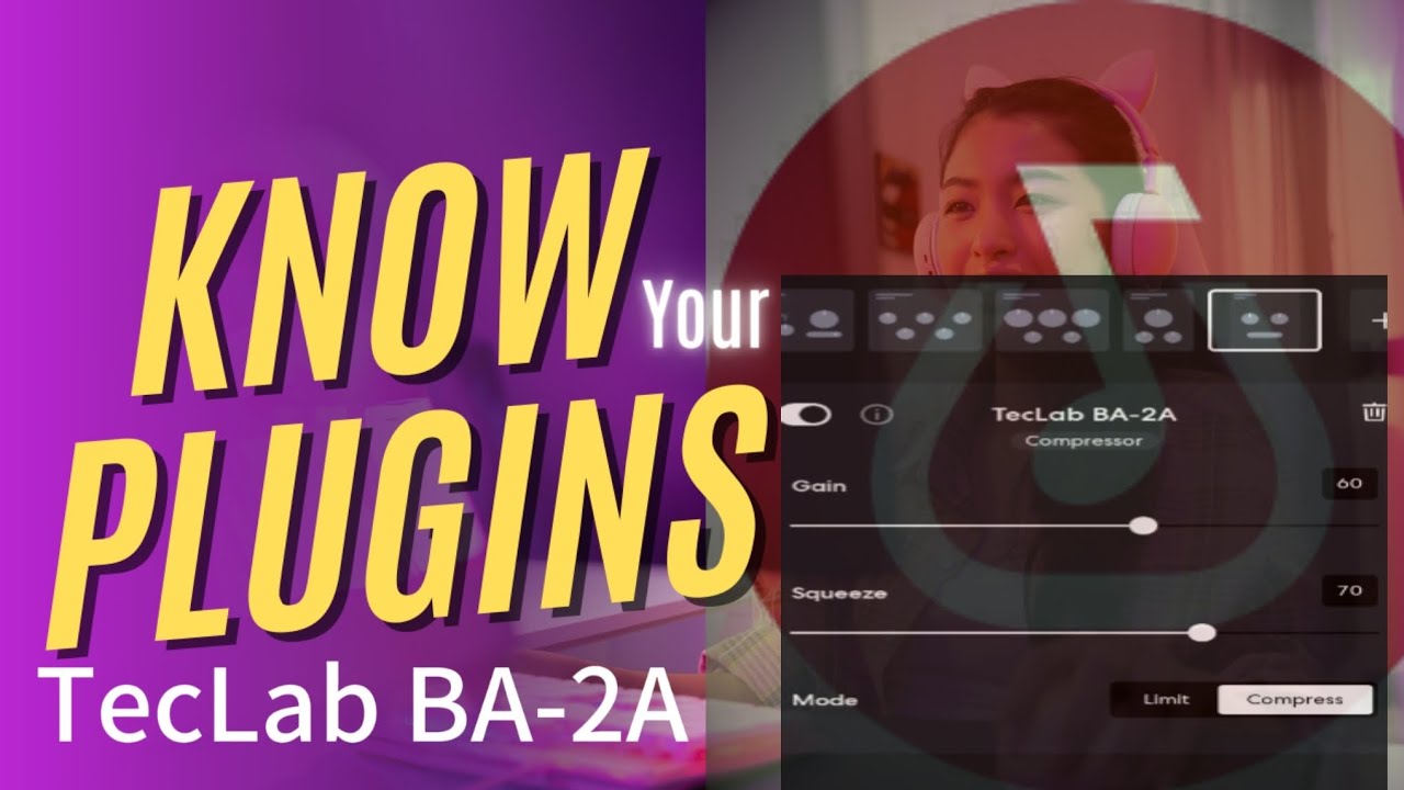 Bandlab TecLab BA 2A compressor plugin tutorial