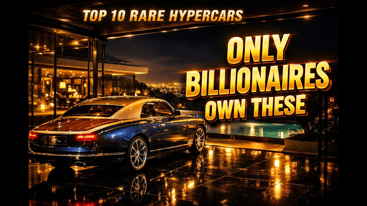 10 Rare Hypercars Only Billionaires Can Own