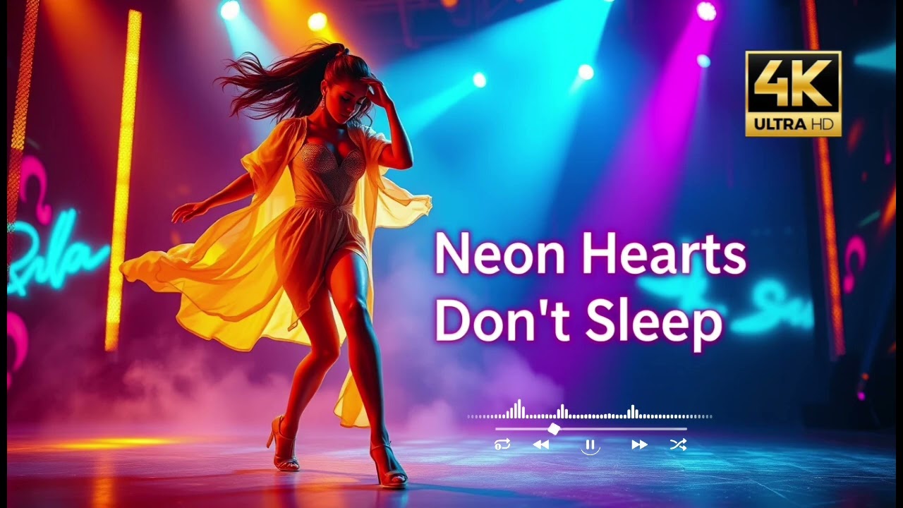 Neon Hearts Don’t Sleep | Energetic Dance Pop Song | Modern Latin-Pop Vibes