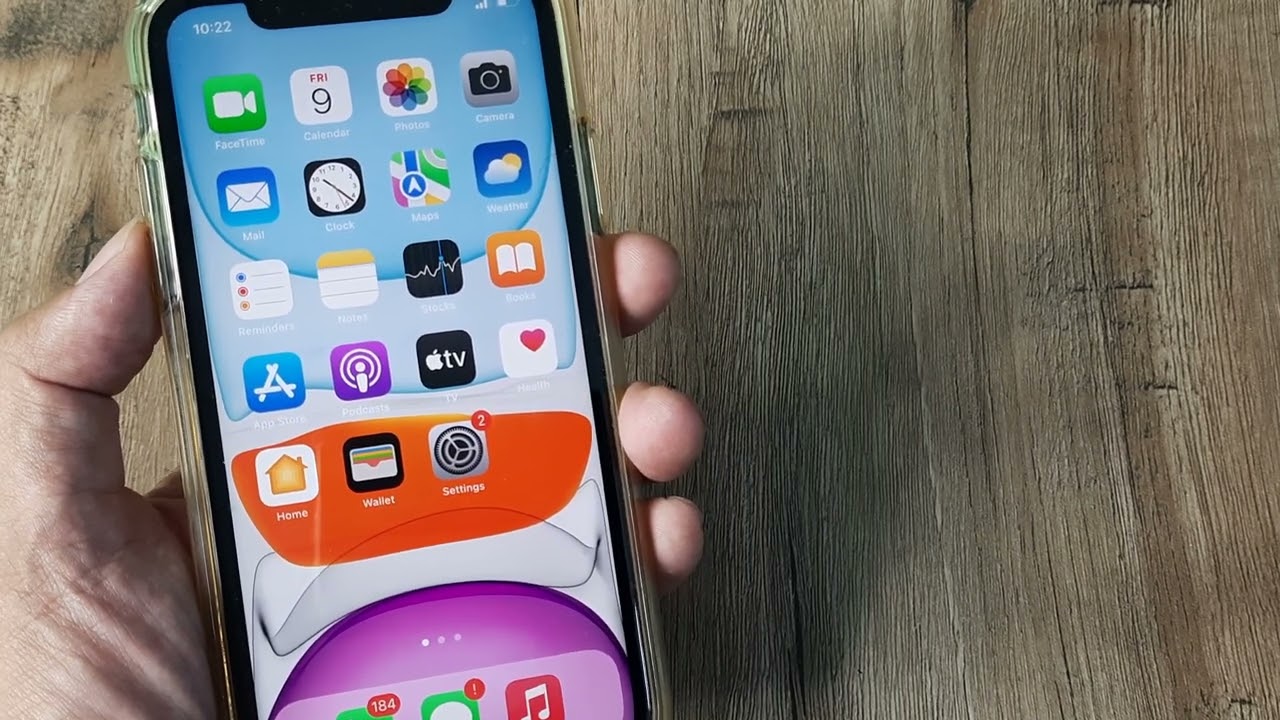 Fix apps not showing on homescreen on iphone