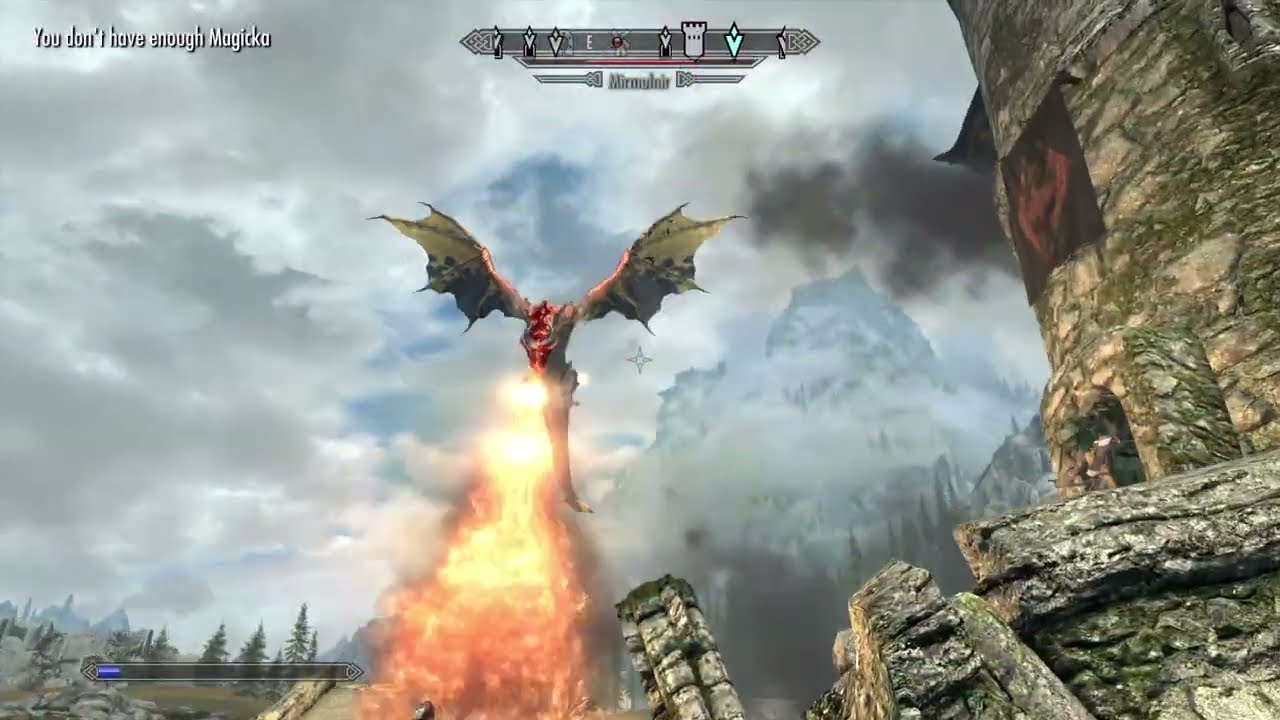 Mirmulnir. Legendary Difficulty 23. Skyrim 