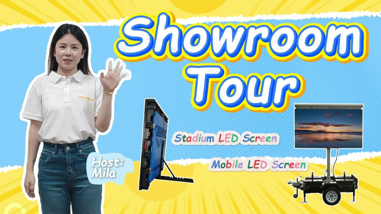 Trailer & Stadium LED Screen Showroom Tour &ndash; Powerful Event Displays