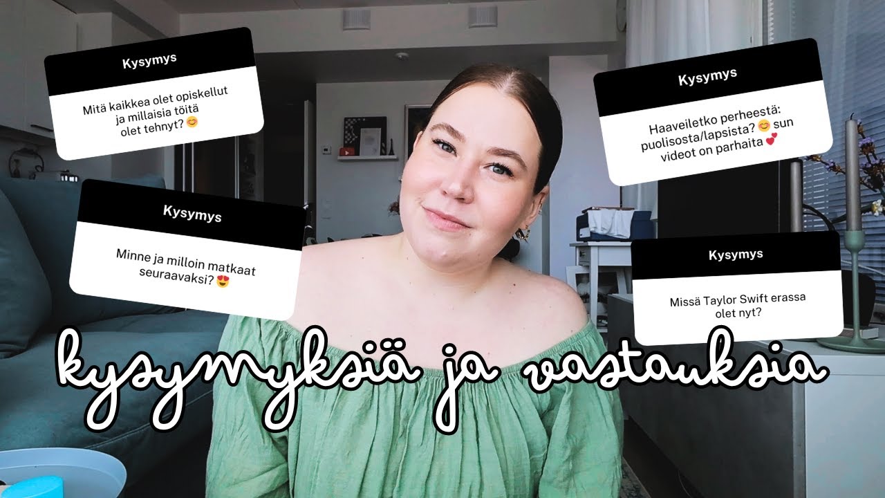 Unelmatyö, matkasuunnitelmat, ajatuksia suhteesta ja paljon muuta 💌 Kysymyksiin vastailua, Q&A