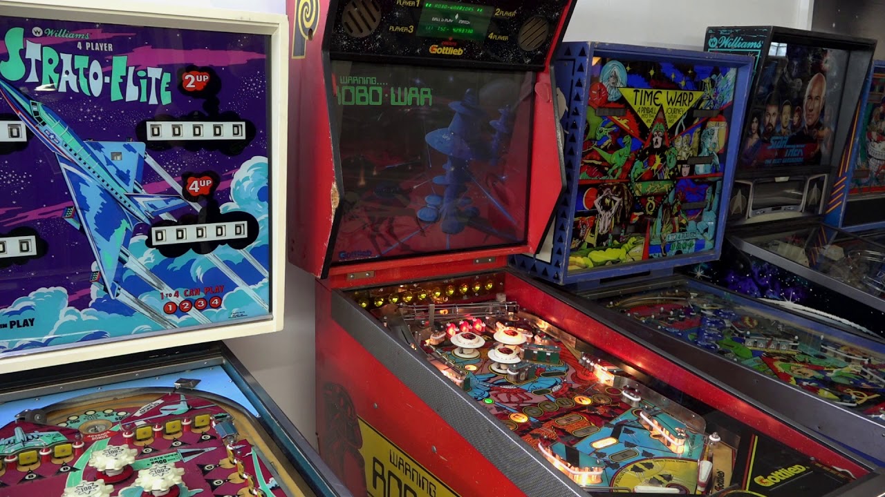 Robo War (Gottlieb, 1988) Flipper Pinball