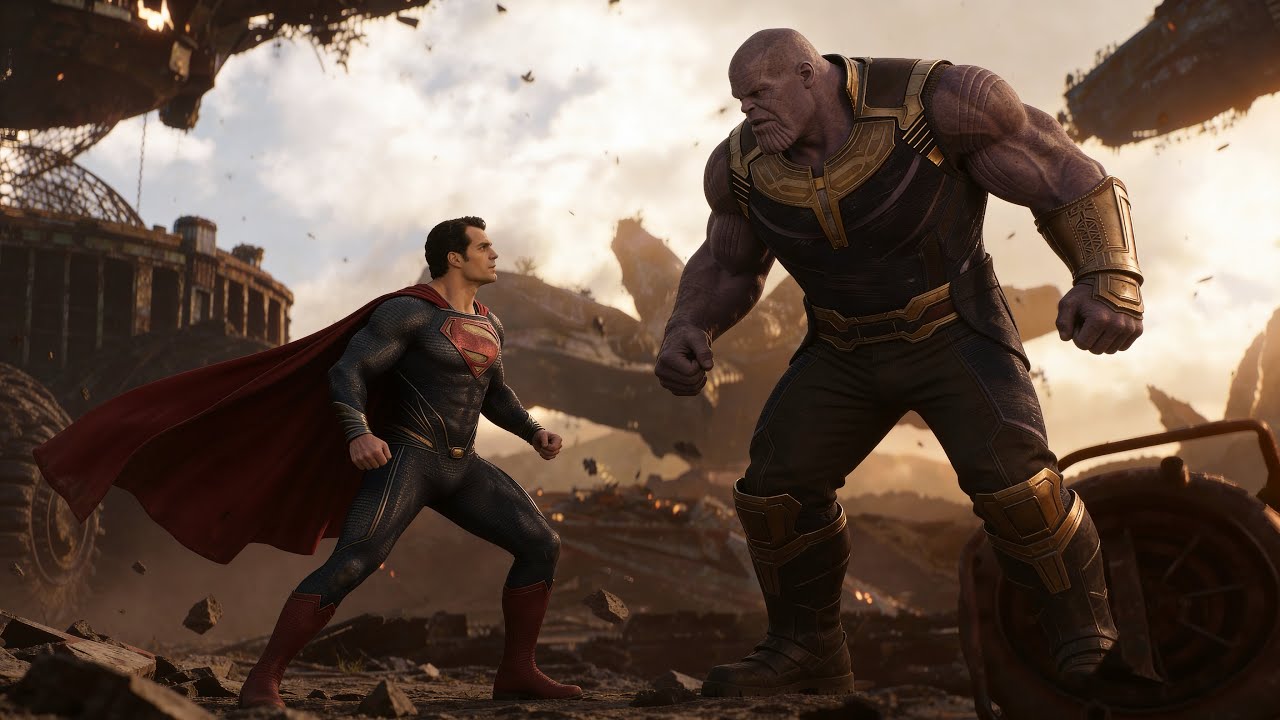 Superman VS Thanos | Earth Under Siege