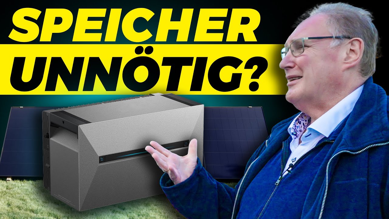 Balkonkraftwerk mit Speicher: Wann lohnt es sich wirklich? | Holger Laudeley erklärt