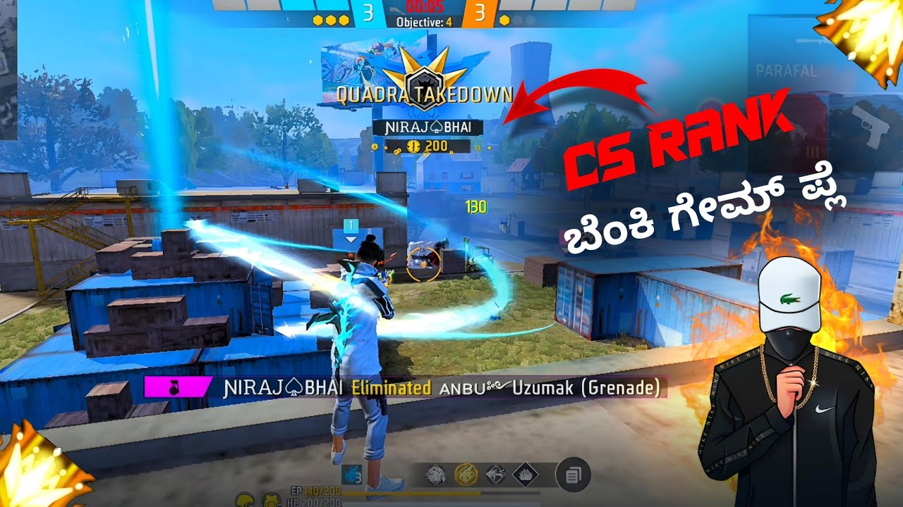 Cs Rank ಬೆಂಕಿ ಗೇಮ್ ಪ್ಲೆ 🤯 || Garena Free Fire Kannada || Lohit Gamer || #freefire #kannada #thedd